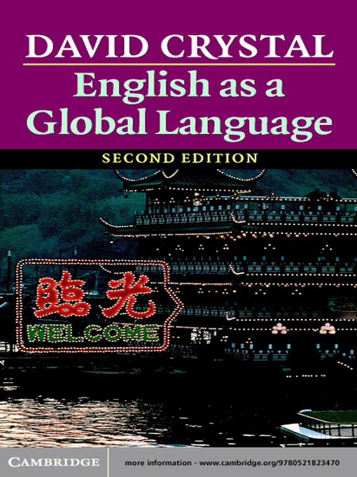 Title details for English as a Global Language by David Crystal - Wait list